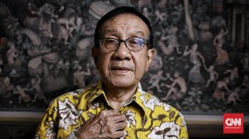 Akbar Tandjung Temui Jokowi di Istana Bogor