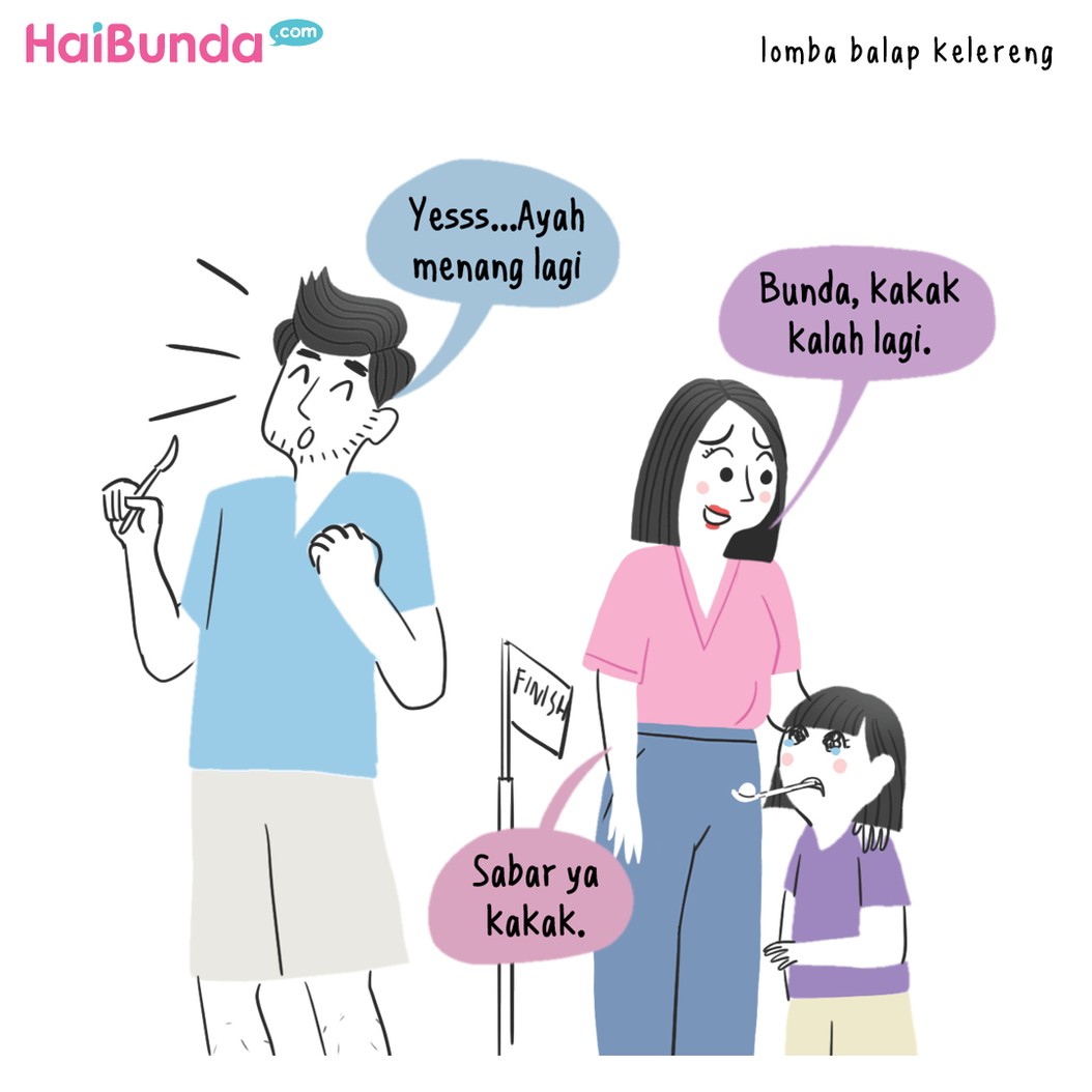 Komik HaiBunda 17 Agustus di Rumah
