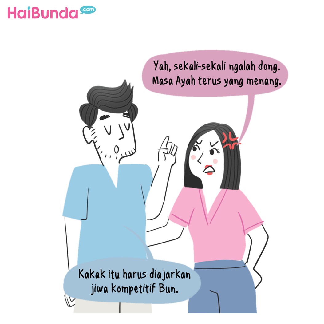 Komik HaiBunda 17 Agustus di Rumah