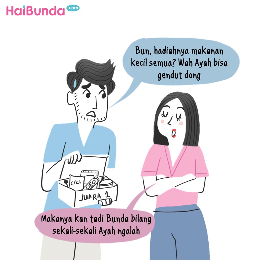Komik HaiBunda 17 Agustus di Rumah