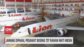 VIDEO: Jarang Dipakai, Pesawat Boeing 737 Rawan Mati Mesin