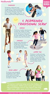 5 Permainan Tradisional Seru