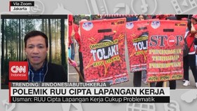VIDEO: Polemik RUU Cipta Lapangan Kerja