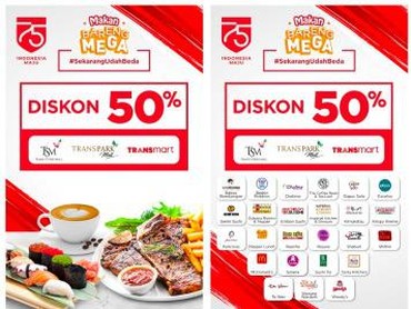 Bakso Boedjangan, Baskin Robbins, hingga Chatime Diskon 50 Persen