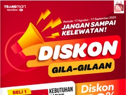 Belanja di Transmart dengan Diskon Gila-gilaan pada HUT RI ke-75