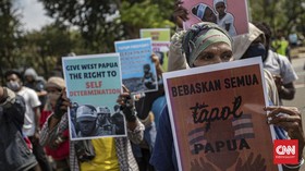 Panas Dingin Konflik Papua di Tangan Jokowi
