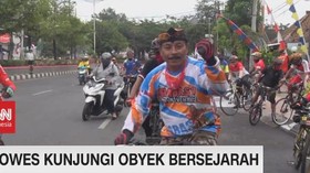 VIDEO: Gowes Kunjungi Obyek Bersejarah