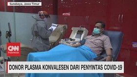 VIDEO: Donor Plasma Konvalesen Dari Penyintas Covid-19