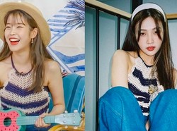 Adu Seksi IU dan Joy Red Velvet Kembaran Pakai Tank Top Mahal