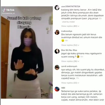 Dear Para Istri, Ada Pesan dari Pelakor Nih agar Suami Tak Selingkuh