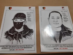 Ini Sketsa Wajah Pelaku Penembakan Maut Pengusaha di Kelapa Gading