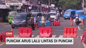 VIDEO: Puncak Arus Lalu Lintas di Puncak