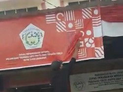 Viral Warga Cat Logo HUT RI Gegara Mirip Salib, Pemko Lhokseumawe Buka Suara