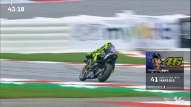 VIDEO: Rossi Kesulitan di Hari Pertama MotoGP Austria