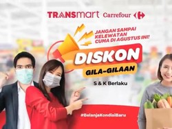 Rayakan Long Weekend di Transmart Carrefour, Ada Diskon Gila-gilaan!