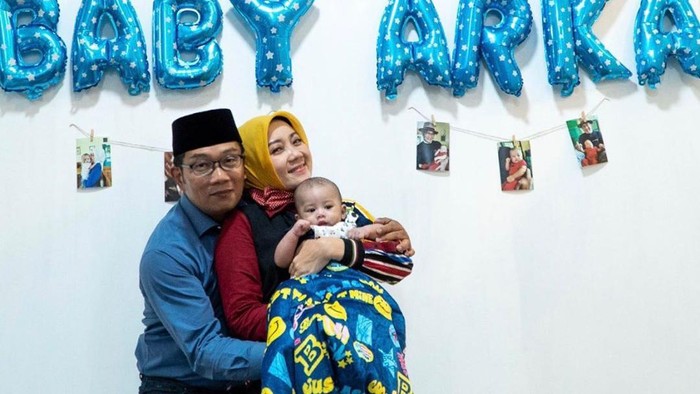 Anak Adopsi Ridwan Kamil & Atalia, Arkana Aidan Misbach