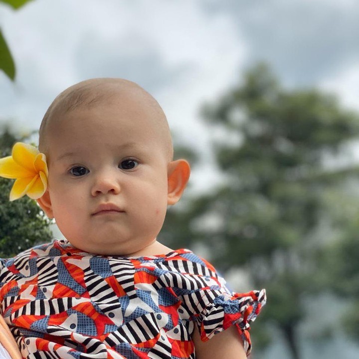 <p>Banyak netizen yang gemas dengan kecantikan Arabella nih, Bunda. (Foto: Instagram @aurakasih)</p>
