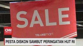VIDEO: Pesta Diskon Sambut Peringatan HUT RI