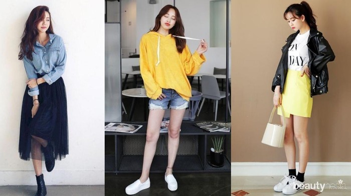 Ide Mix and Match Baju Boyish Jadi Lebih Cute dan Girly!