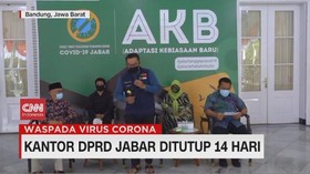 VIDEO: Kantor DPRD Jabar Ditutup 14 Hari