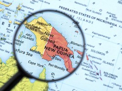 Garis Lurus Batas Indonesia dan Papua Nugini