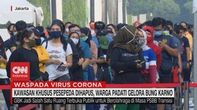 VIDEO: Kawasan Khusus Sepeda Dihapus, Warga Padati GBK