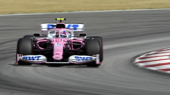 Pembalap BWT Racing Point, Lance Stroll berhasil meraih pole position F1 GP Turki setelah jadi yang tercepat di babak kualifikasi.