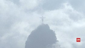 VIDEO: Situs Religi Patung Kristus di Brasil Kembali Dibuka