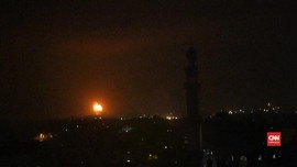 VIDEO: Tentara Israel Serang Markas Hamas di Gaza