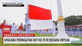 VIDEO: Upacara Peringatan HUT Ke-75 RI Secara VIrtual