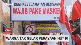 VIDEO: Warga Tak Gelar Perayaan HUT RI