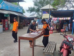 Tak Pakai Masker, Ratusan Wisatawan Diminta Buat Surat Pernyataan