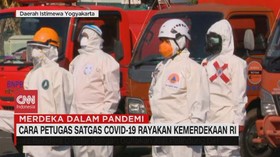 VIDEO: Cara Satgas Covid-19 Rayakan Kemerdekaan RI