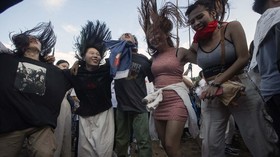 FOTO: Euforia Festival Musik di China Digelar kala Pandemi