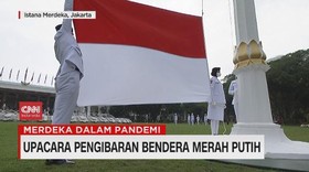 VIDEO: Detik-detik Upacara Pengibaran Bendera Merah Putih