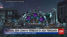 VIDEO: Festival Seni Cahaya Terbesar di Asia Tenggara