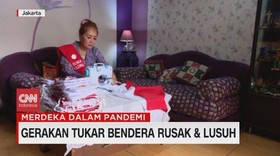 VIDEO: Gerakan Tukar Bendera Rusak & Lusuh