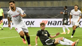 MU Ditahan Imbang Sevilla di Babak Pertama