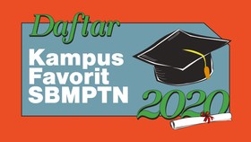 INFOGRAFIS: Daftar Kampus Favorit SBMPTN 2020