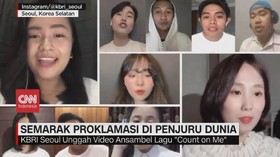 VIDEO: Keseruan Kemerdekaan Ke-75 RI di Luar Negeri