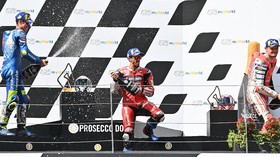 Emosi Dovizioso-Ducati Campur Aduk Usai Menang MotoGP Austria