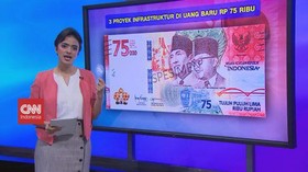 VIDEO: 3 Proyek Infrastruktur di Uang Baru Rp75 Ribu