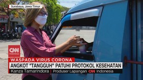 VIDEO: Angkot 'Tangguh' Patuhi Protokol Kesehatan