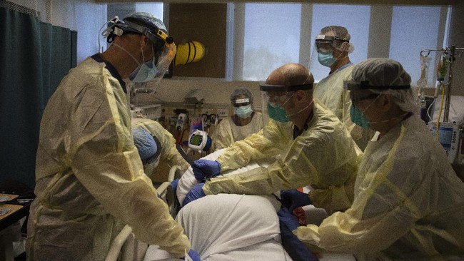 Jerman melaporkan 1.707 kasus infeksi virus corona baru dalam 24 jam terakhir, jumlah penambahan harian tertinggi sejak April.