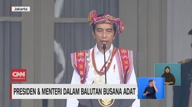 VIDEO: Filosofi Pakaian Adat Jokowi dan Menteri