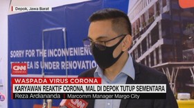 VIDEO: Karyawan Reaktif Corona, Ini Penjelasan Pihak Mal