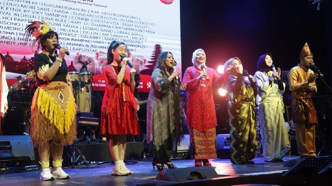 Konser virtual Indonesia Maju tersebut juga diharapkan meraih rekor MURI.