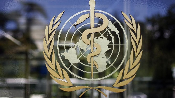The logo of the World Health Organization is seen at the WHO headquarters in Geneva, Switzerland, Thursday, June 11, 2009. The World Health Organization held an emergency swine flu meeting Thursday and was likely to declare the first flu pandemic in 41 years as infections climbed in the United States, Europe, Australia, South America and elsewhere. (AP Photo/Anja Niedringhaus)