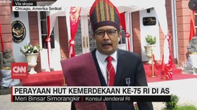 VIDEO: Perayaan HUT Kemerdekaan ke-75 RI di AS