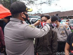 30 Persen Warga di 2 Pasar Mojokerto Tak Pakai Masker